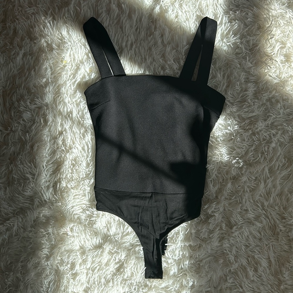 Lulus symbolize black body suit, medium. NWOT.  Never worn.